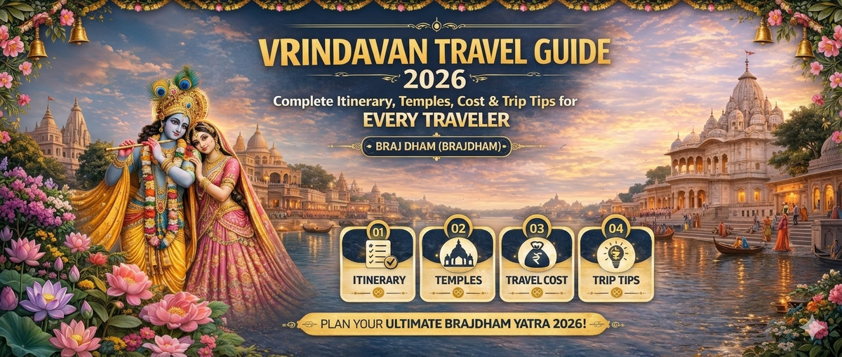 Vrindavan Travel Guide 2026: Complete Itinerary, Temples, Cost & Trip Tips for Every Traveler | Braj Dham (Brajdham)