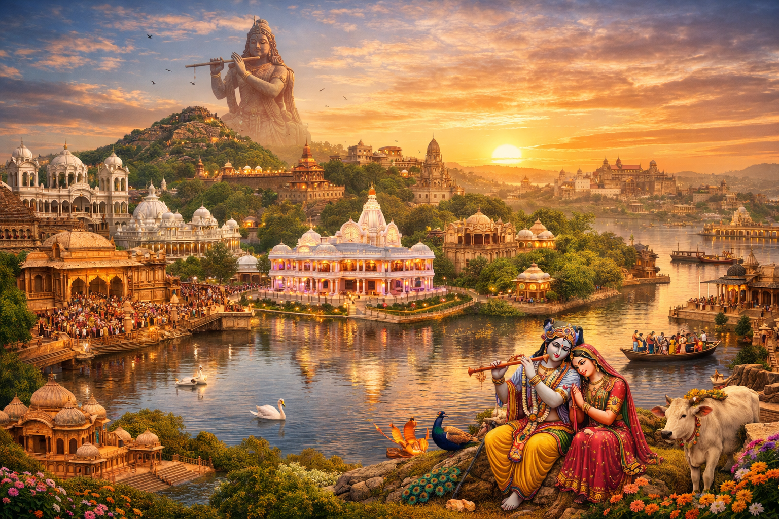 Vrindavan Temple Timings 2026 – Complete Darshan Schedule for All Major Mandirs | Braj Dham